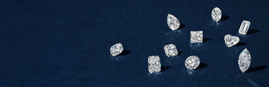 Mixed shape loose diamonds Mixed shape loose diamonds